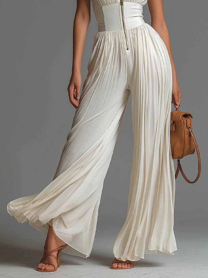 Zsófia™ | Pleated Jumpsuit