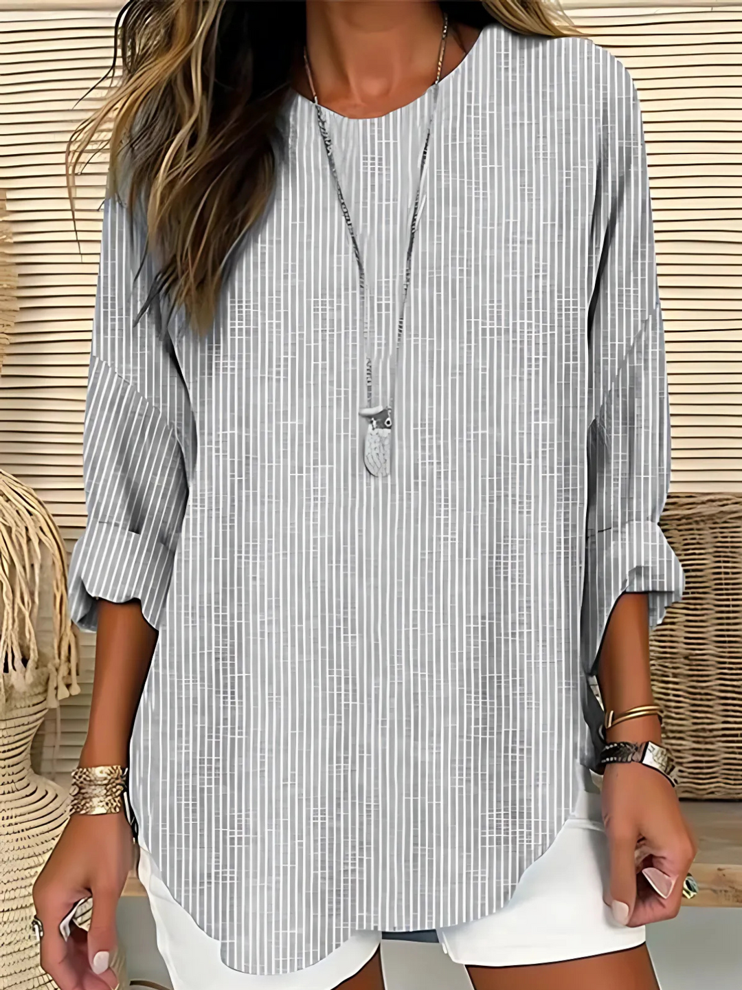 Palma™ | Airy Striped Blouse