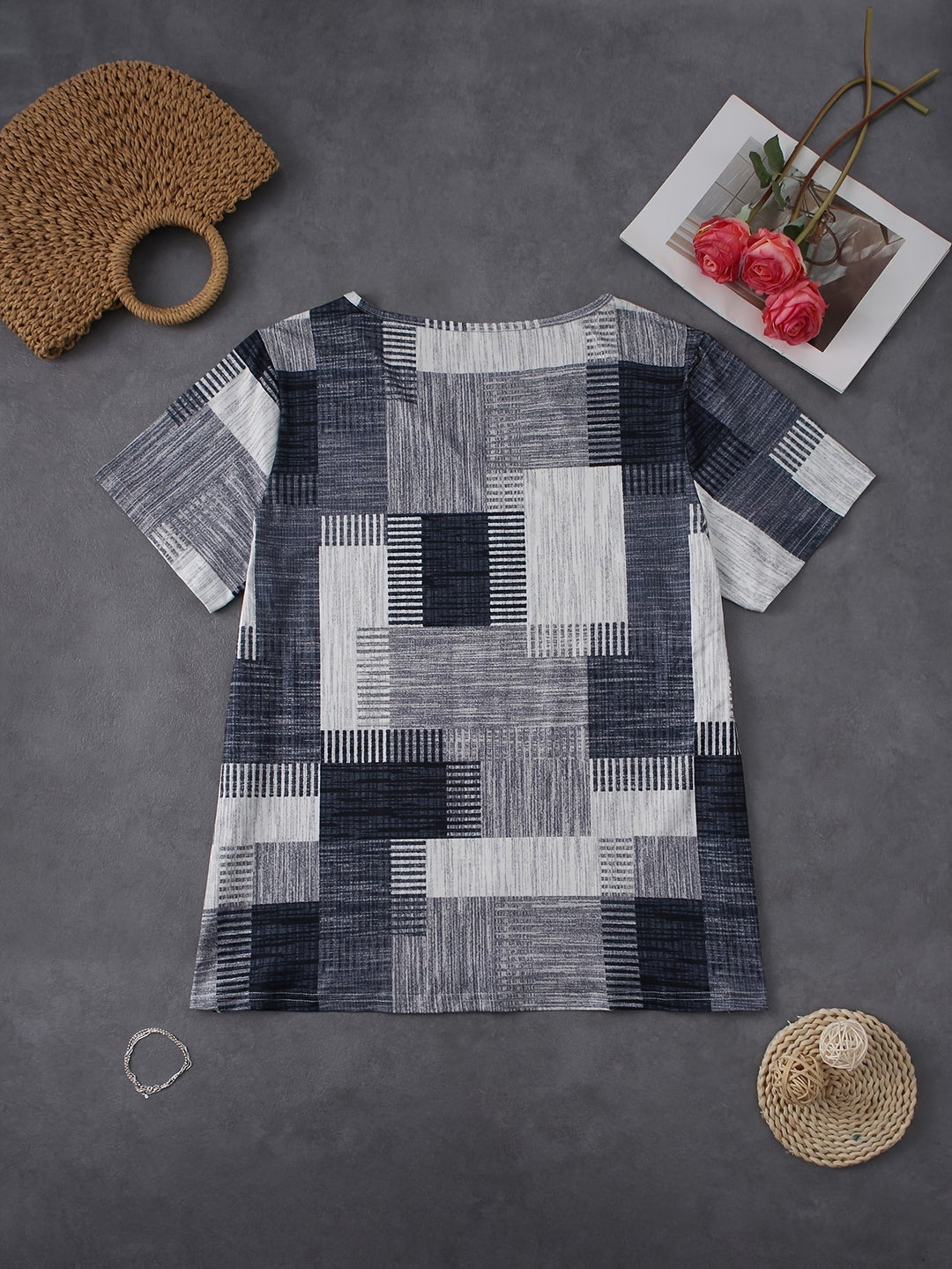 Rosette | Printed Top
