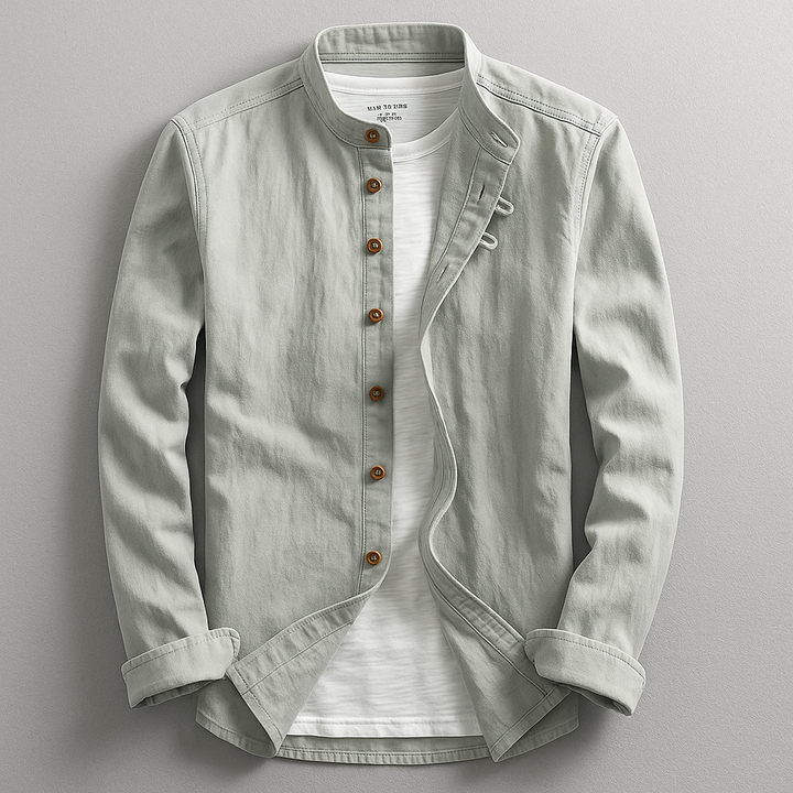 Abram - Modern Casual Button-Up Shirt | By Julian & Claire Toronto