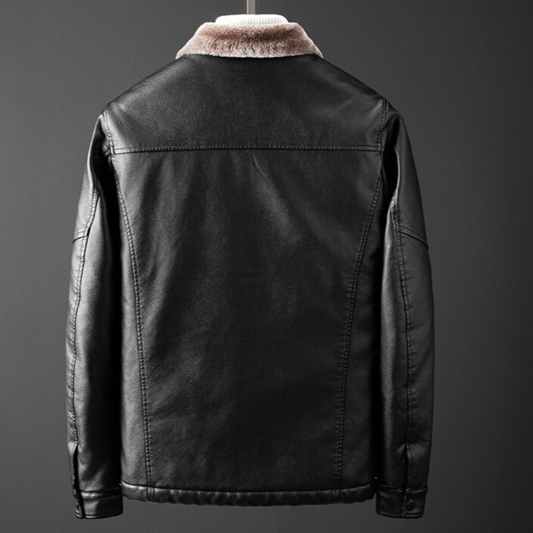 LIGHT LEATHER JACKET