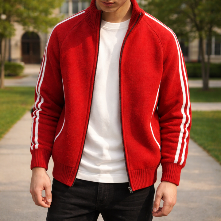 STRIPE TRACK JACKET
