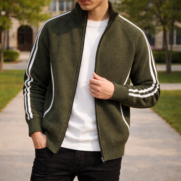 STRIPE TRACK JACKET