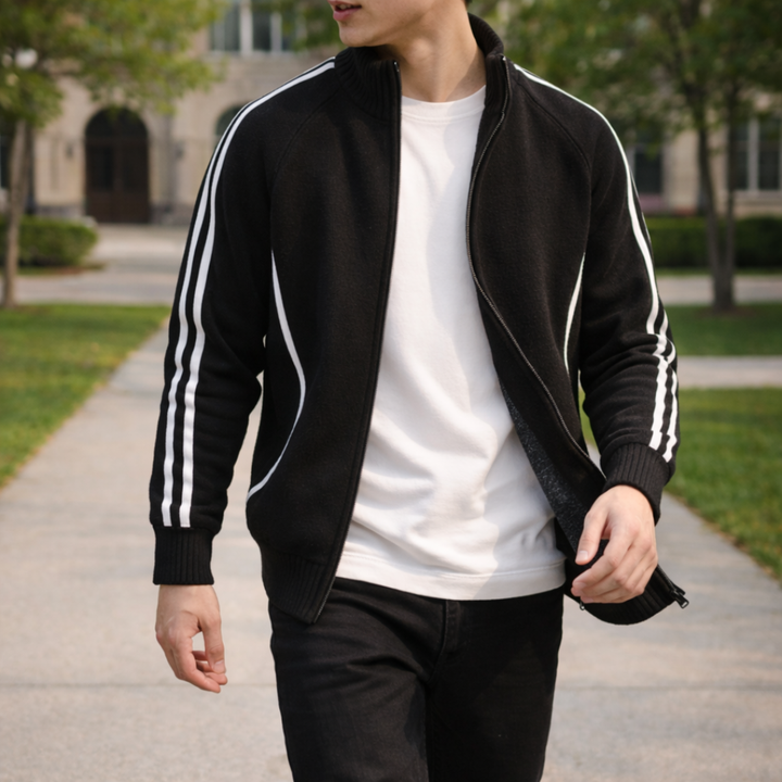 STRIPE TRACK JACKET
