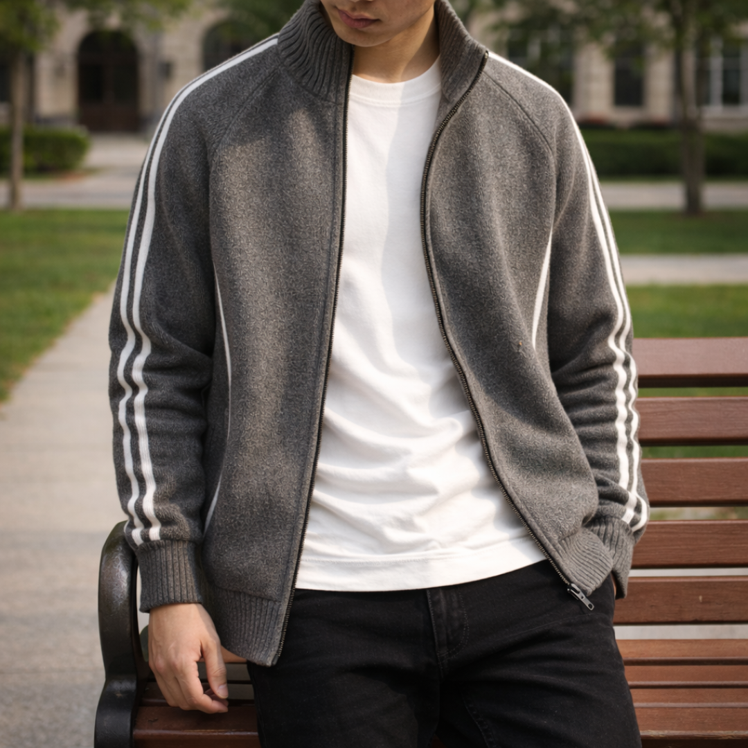 STRIPE TRACK JACKET