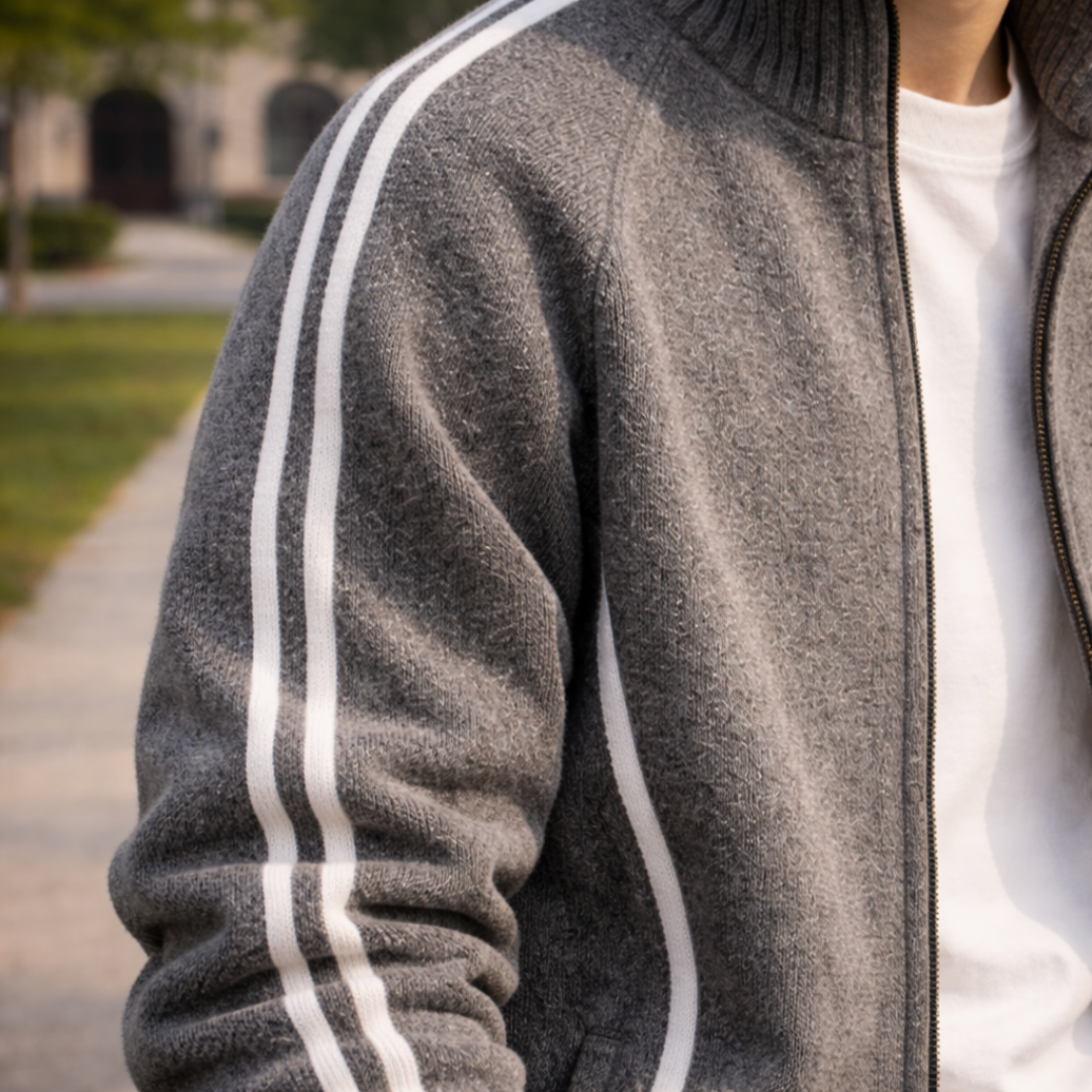 STRIPE TRACK JACKET