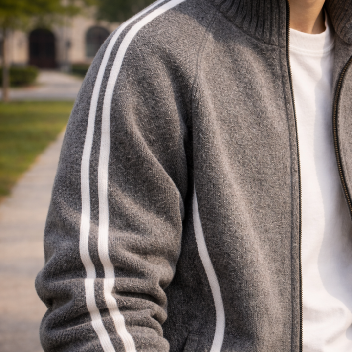 STRIPE TRACK JACKET