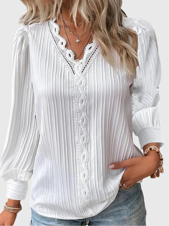 Andrea™ | Elegant Pull-On Blouse