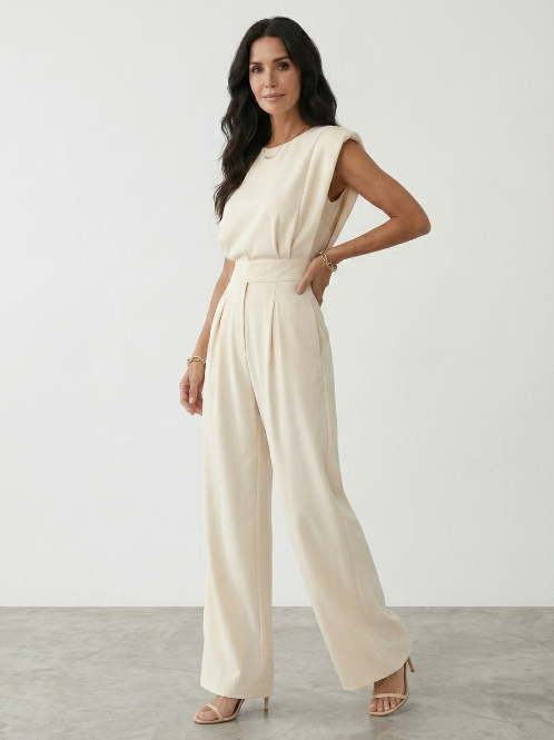 Aria™ | Belted Jumpsuit