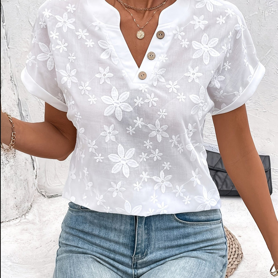Laurence | Floral Blouse