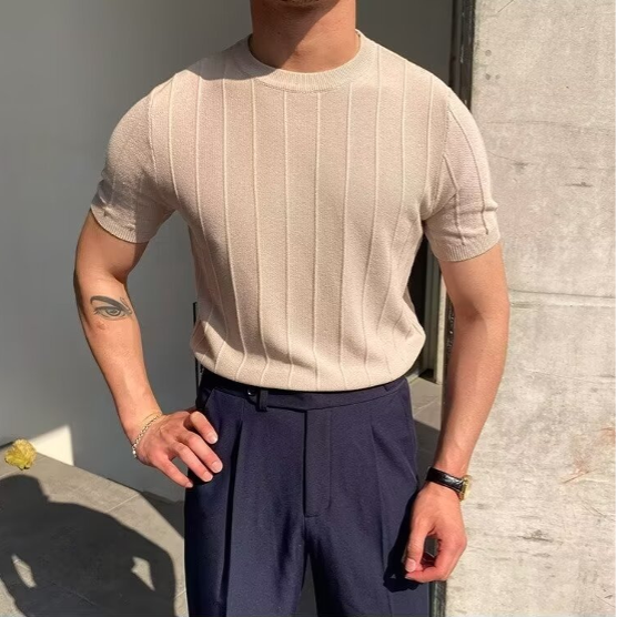 Gary - Timeless Luxury Basic T-Shirt | By Julian & Claire Toronto