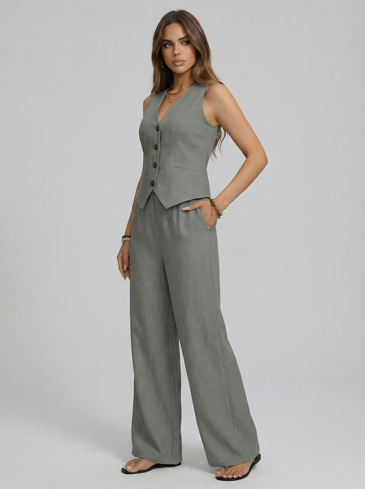 Vélaria™ | Gilet and Trousers Set