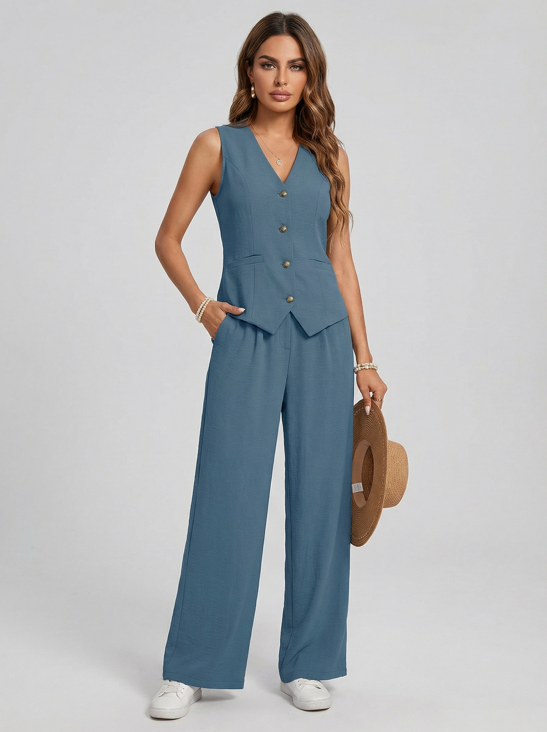 Vélaria™ | Gilet and Trousers Set