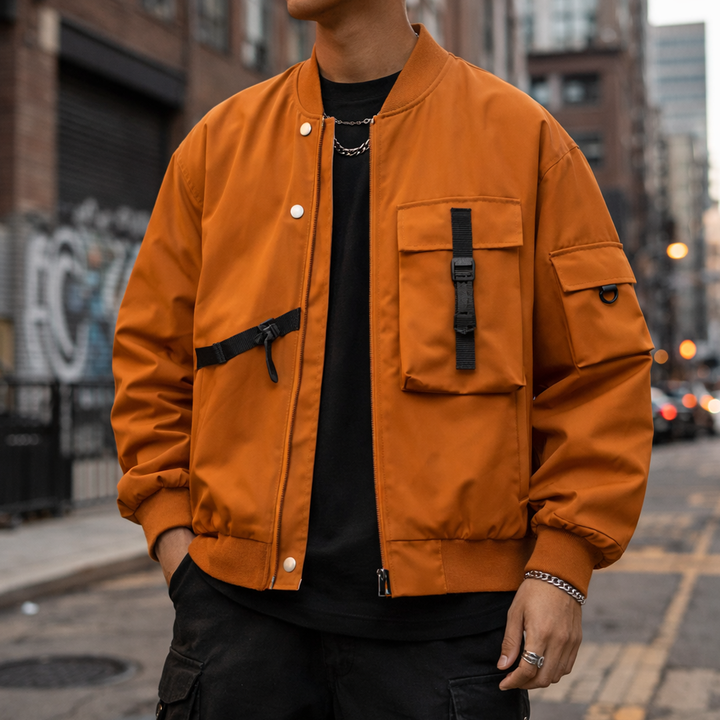 CARGO BOMBER JACKET