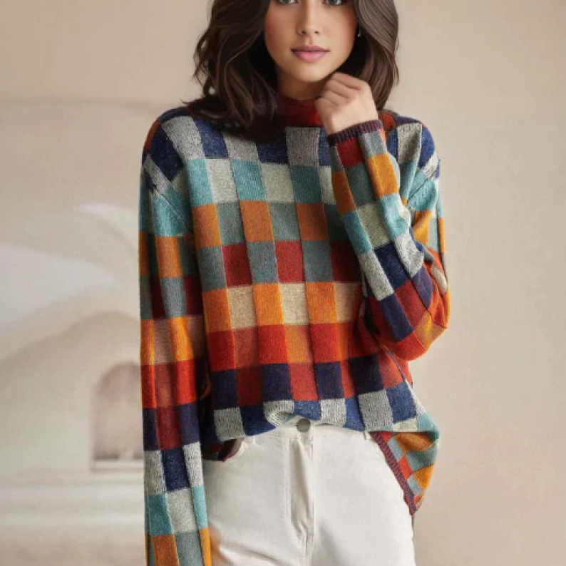 Saren™ - ELEGANT TURTLENECK SWEATER WITH SOPHISTICATED STYLE