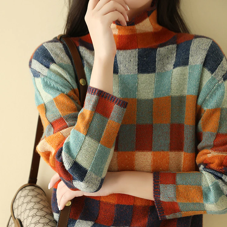 Saren™ - ELEGANT TURTLENECK SWEATER WITH SOPHISTICATED STYLE