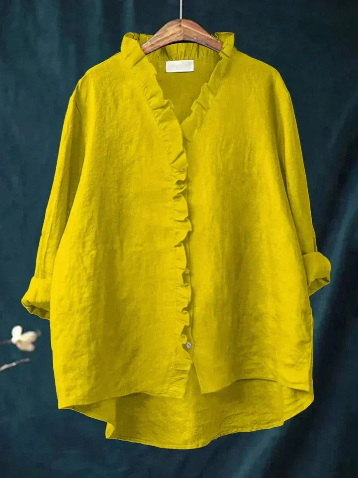 Célestine™ | Delicate Ruffled Blouse