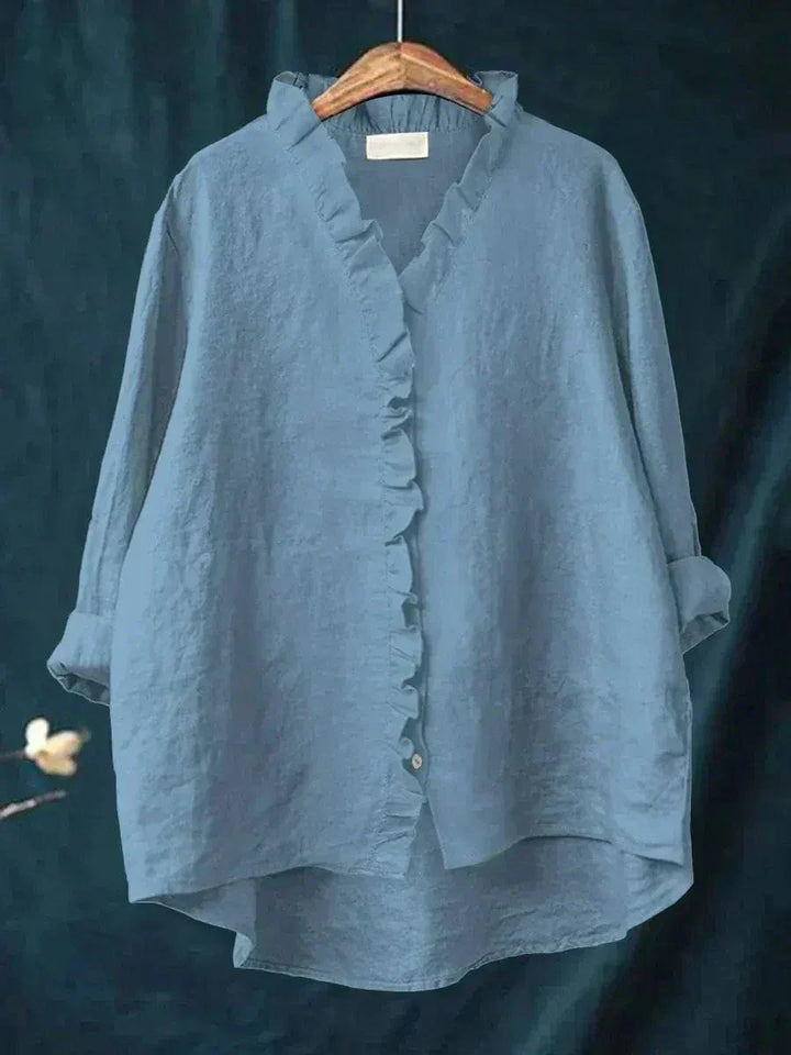 Célestine™ | Delicate Ruffled Blouse