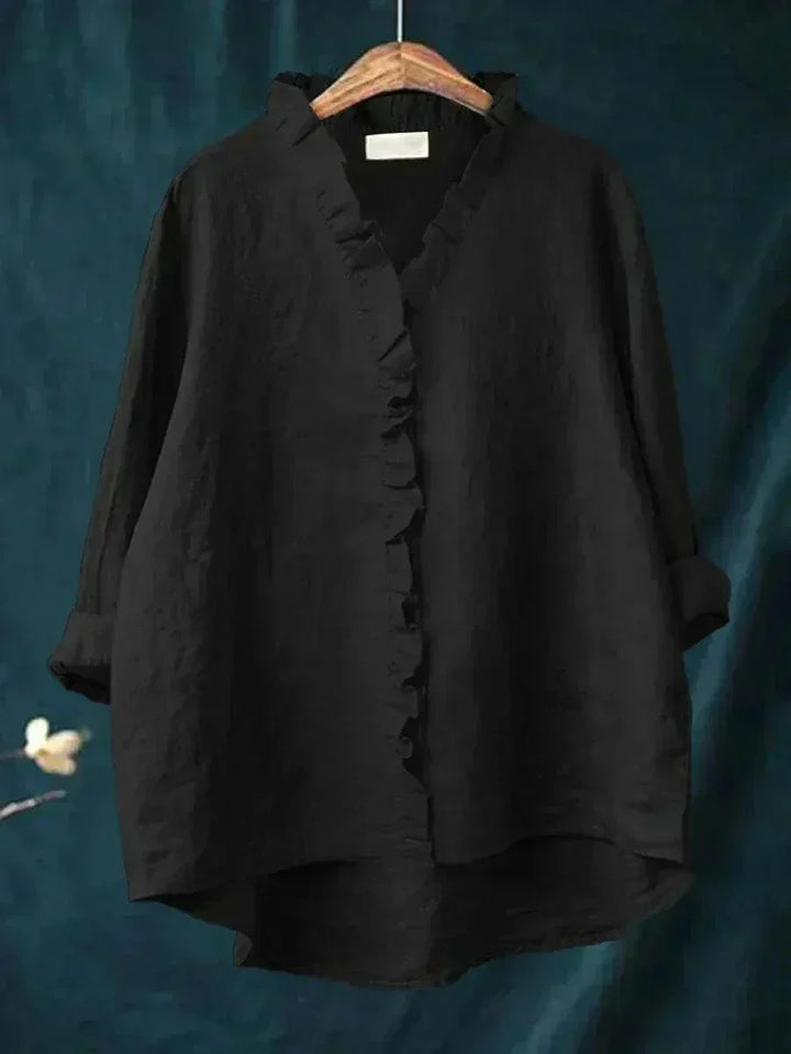 Célestine™ | Delicate Ruffled Blouse