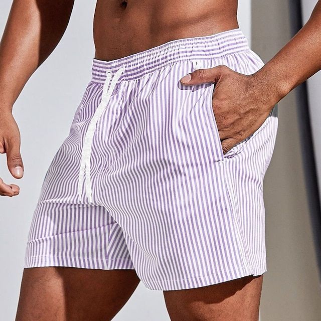 Jorn | Classic and Elegant Striped Swim Shorts
