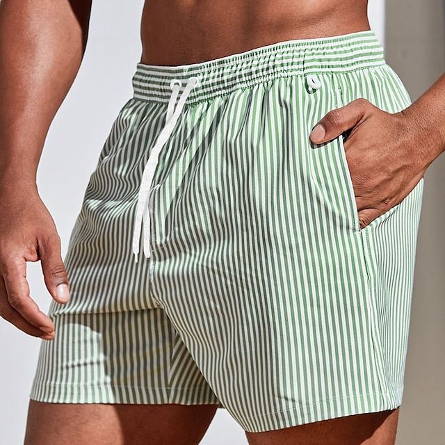 Jorn | Classic and Elegant Striped Swim Shorts