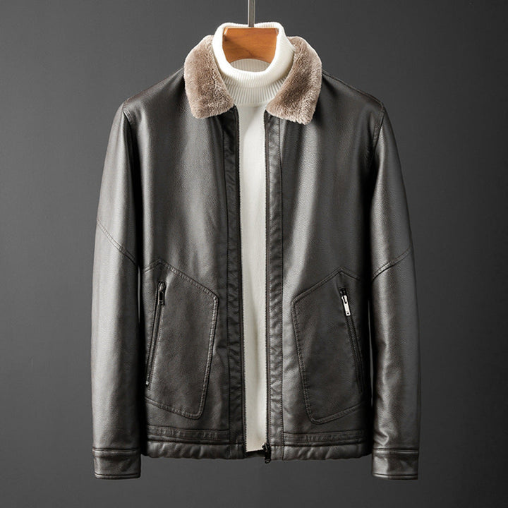LIGHT LEATHER JACKET