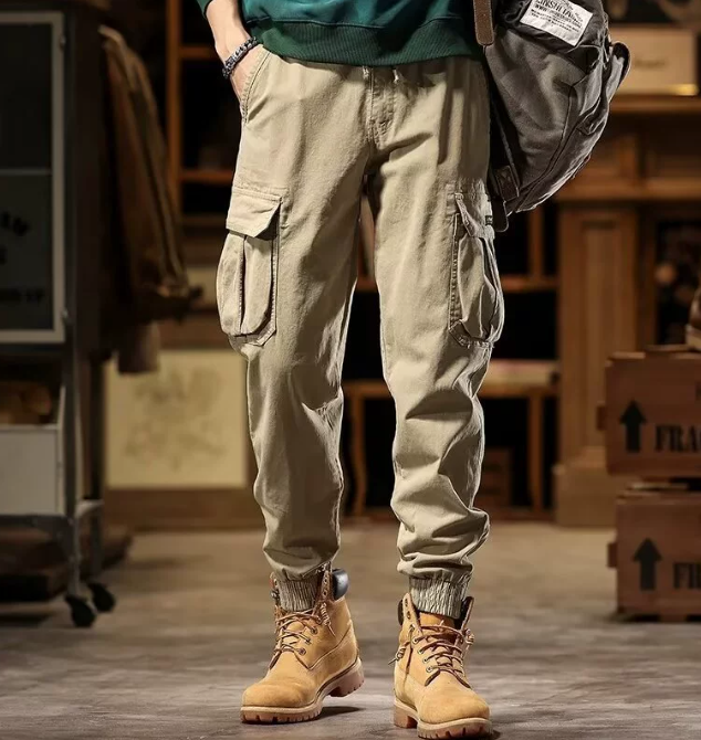 Lincoln - Multi-pocket Cargo Pants | By Julian & Claire Toronto