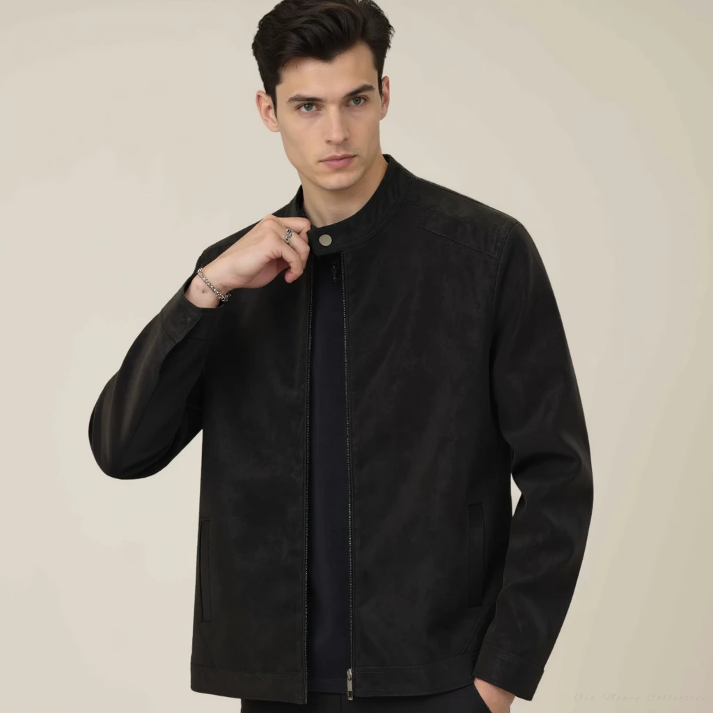 James - Suede-Leather Jacket | By Julian & Claire Toronto
