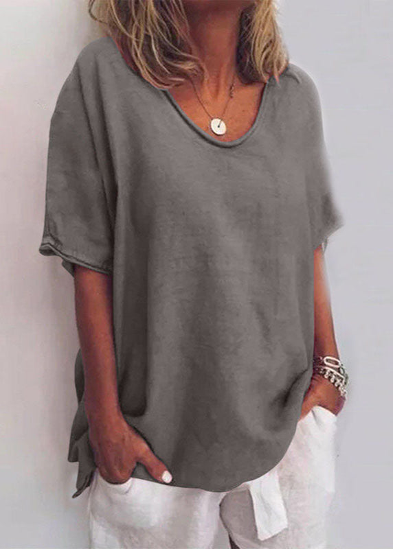 Amie™ - Comfortable Loose-Fitting Blouse