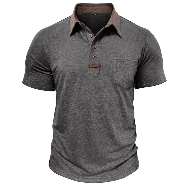 Chris - Classic Short Sleeve Polo Shirt | By Julian & Claire Toronto