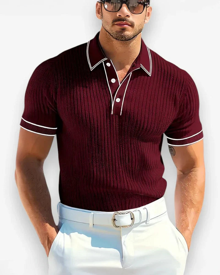 Lorenzo Ribbed Polo