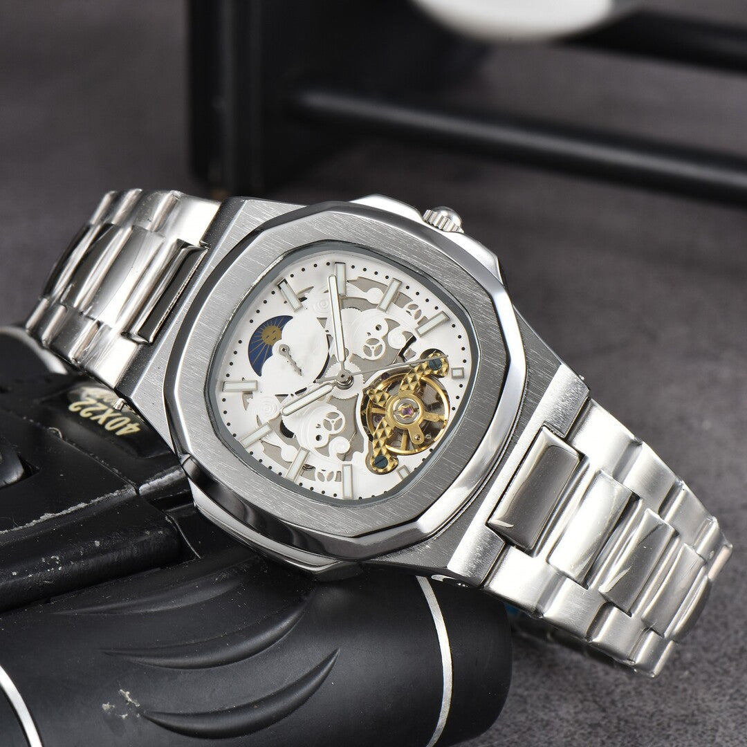 STEEL MECHANICAL TIMEPIECE