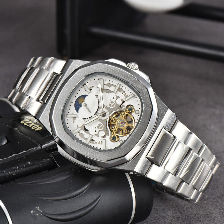 STEEL MECHANICAL TIMEPIECE