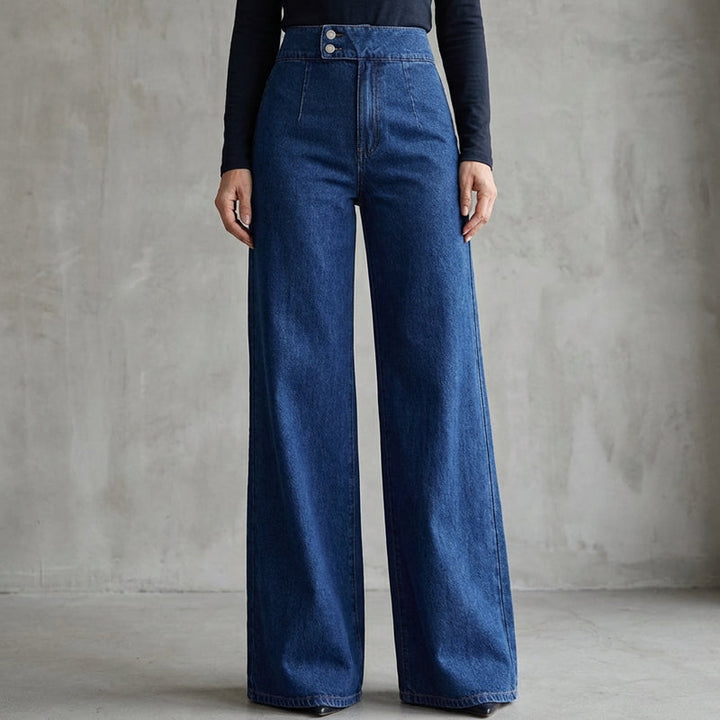 Ellery - High Waist Wide-Leg Jeans