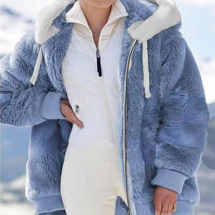 Alexa - Stylish Jacket with Hood and Zipper