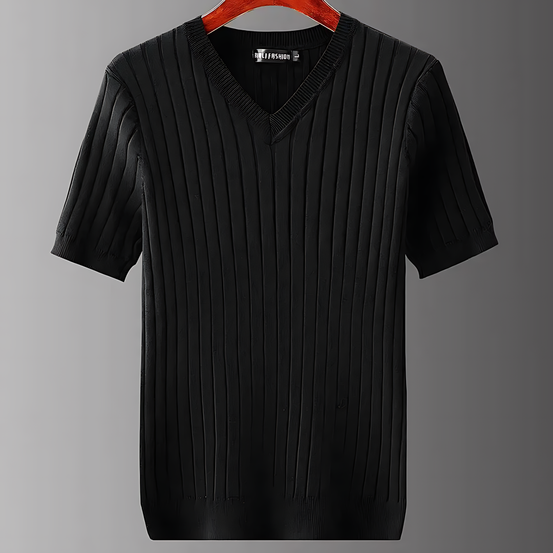 Dustin - Breathable Striped Everyday Shirt | By Julian & Claire Toronto