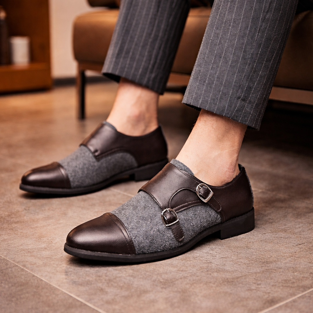 DOUBLE MONK SHOES
