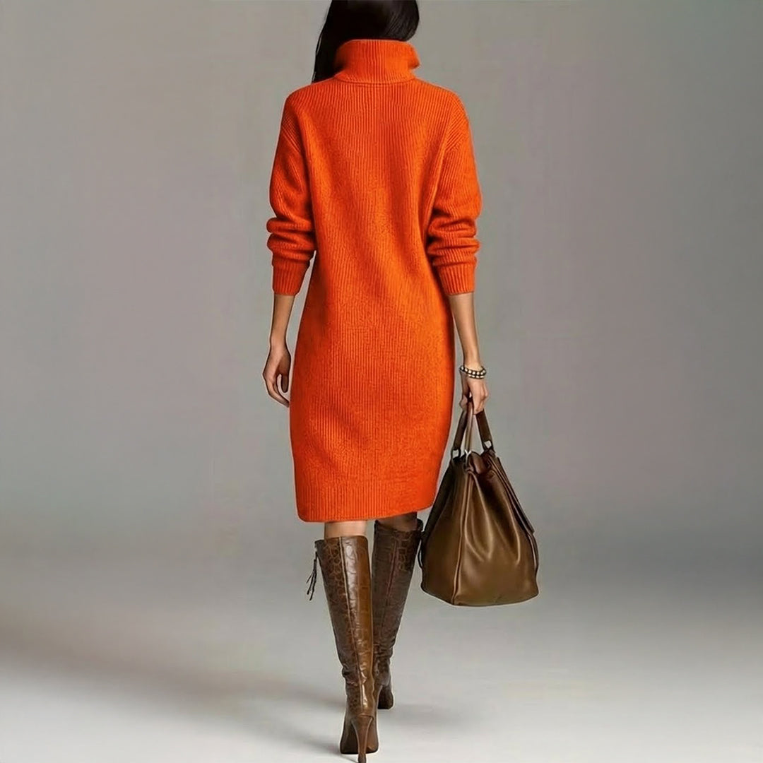 Maribel™ | Soft Knitted Button Dress
